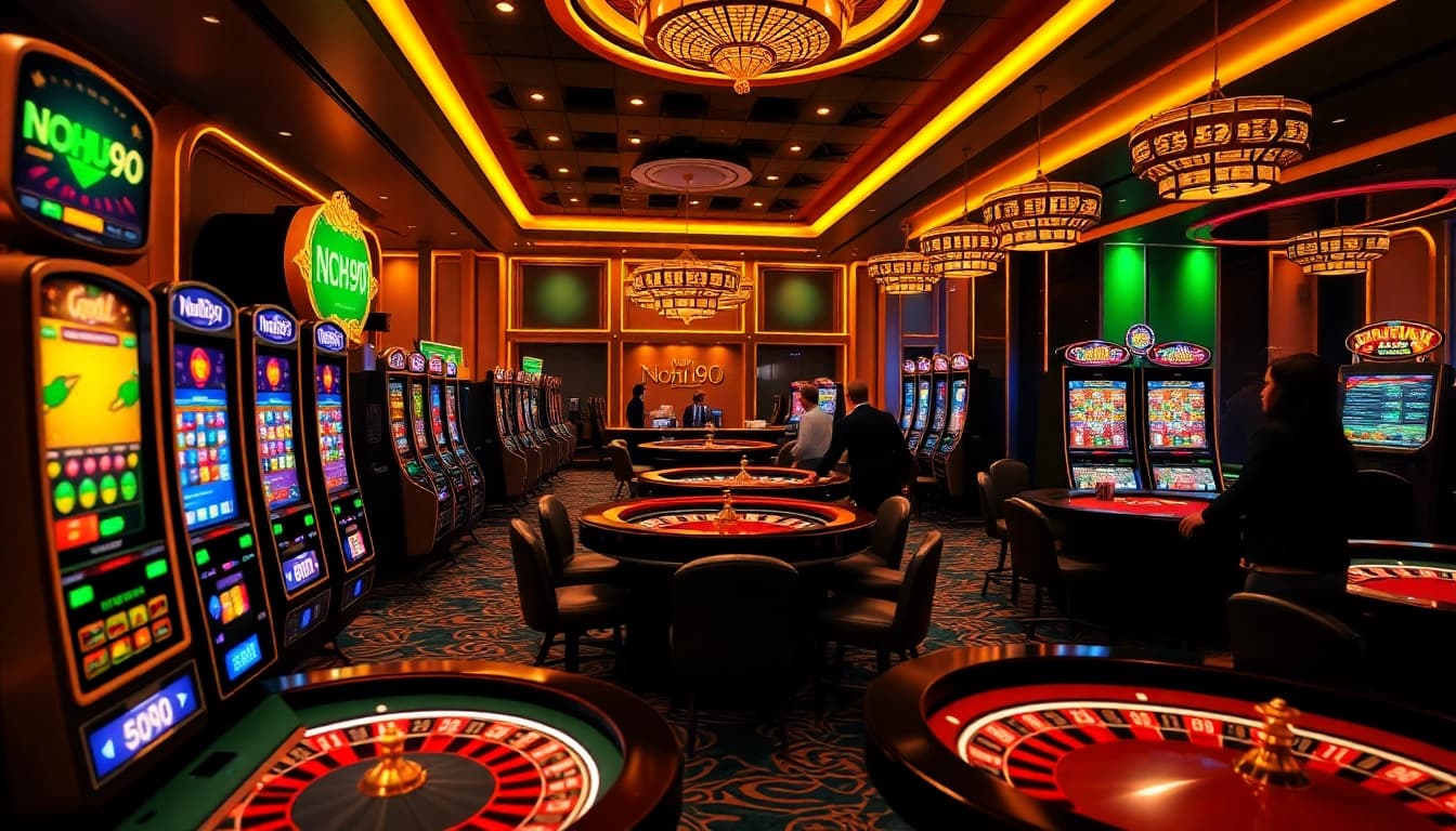 Nohu90 invites players to enjoy an exciting online casino experience with immersive slots and professional dealers.