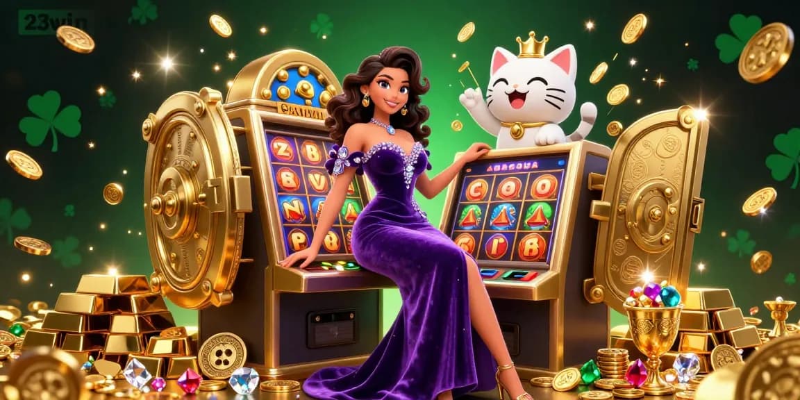 Spin the reels at 23win with exciting jackpots and glittering treasures.