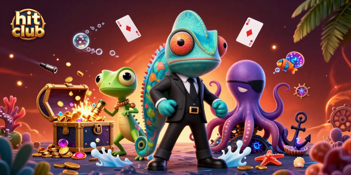 Engage with hit club's electrifying gaming scene featuring vibrant characters and dynamic action.