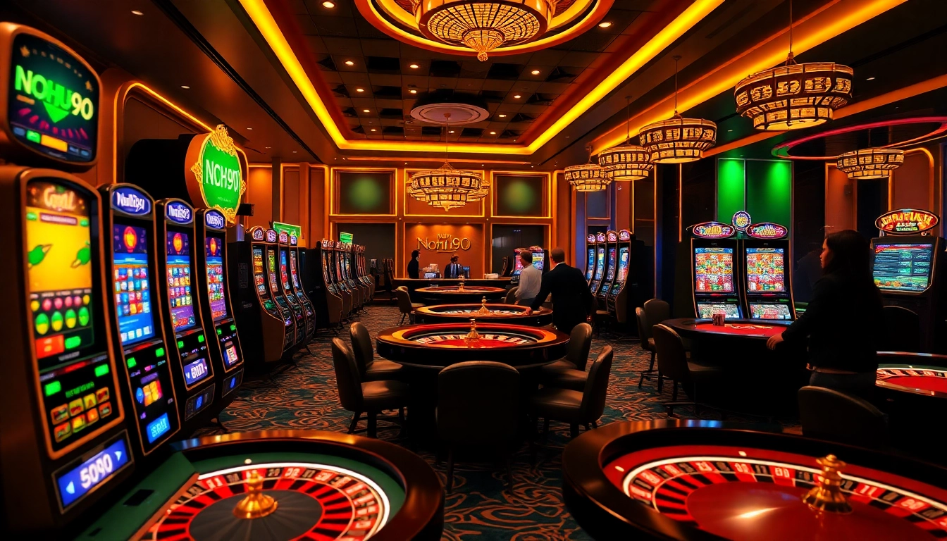 Nohu90 invites players to enjoy an exciting online casino experience with immersive slots and professional dealers.