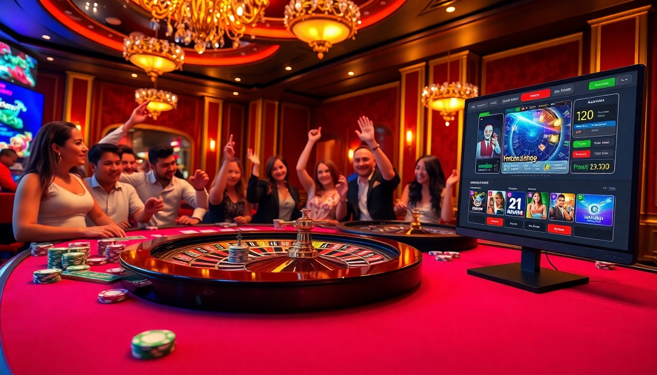 Experience the thrill of winning with https://nohu90.pink/ at a vibrant casino gaming table.