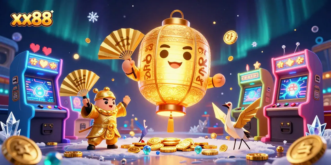 Visit xx88 Casino for a vibrant gaming experience filled with golden symbols and interactive game elements.
