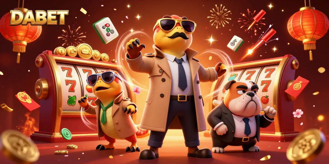 DABET thrillingly illustrates three raptors in disguise attempting to enter a VIP section of the casino.