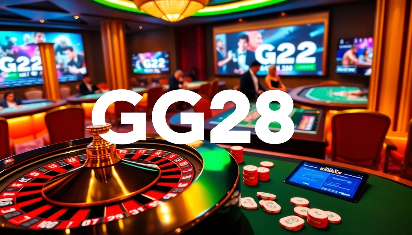 G28 betting action on a roulette table with vibrant graphics and casino atmosphere.