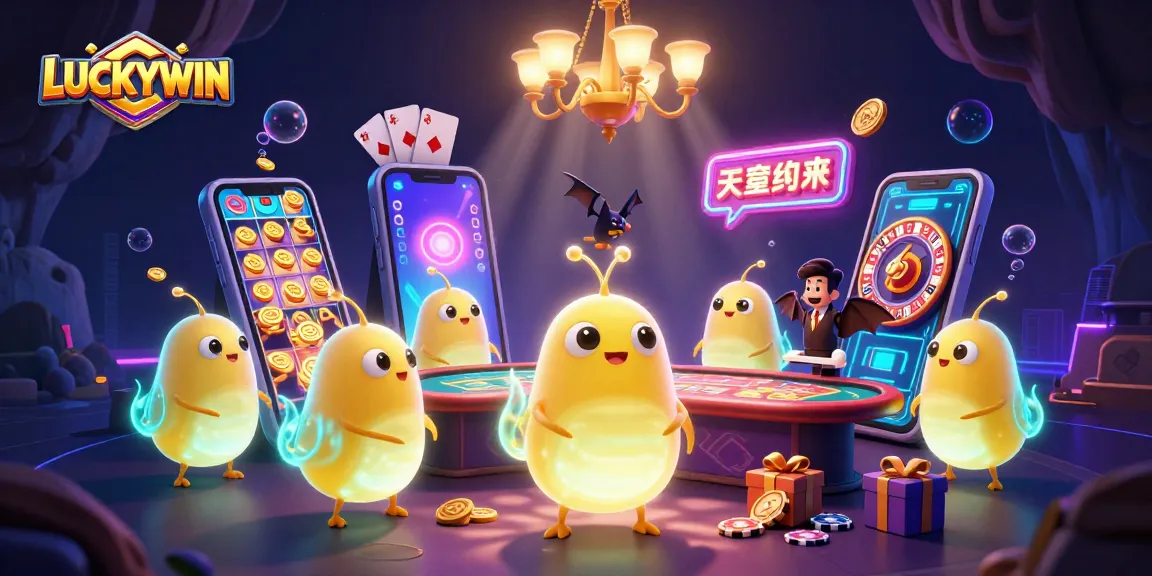 Experience the thrill of winning at LUCKYWIN in a vibrant casino filled with exciting games.