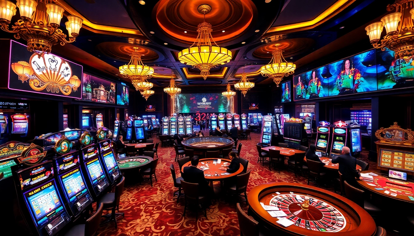 Experience thrilling gameplay at https://32wingroup.com/ with vibrant casino tables and exciting slot machines.