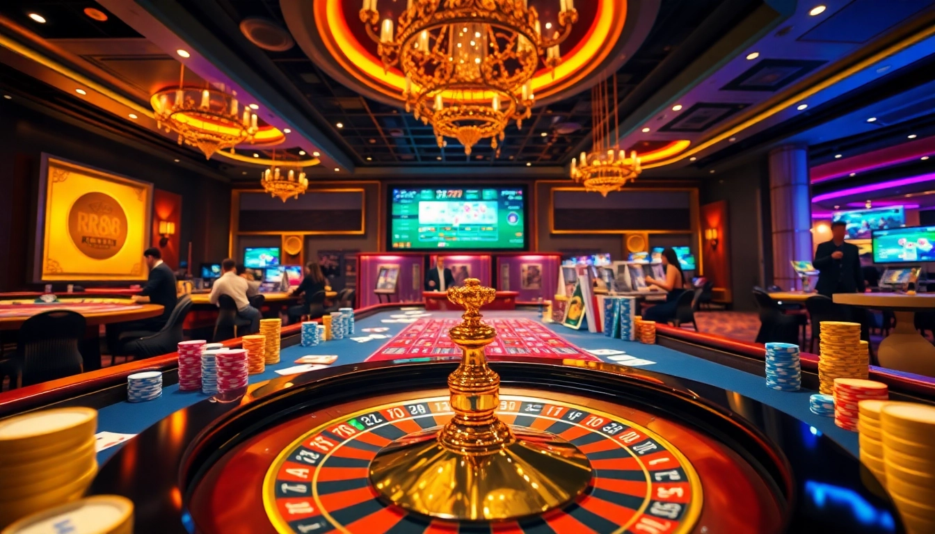 Experience the excitement of RR88 with vibrant casino games and high-stakes action.