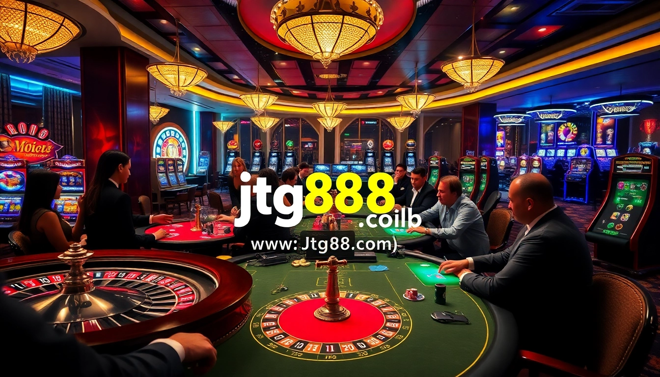 Experience thrilling gameplay at https://jtg88.com/ with exciting poker tables and vibrant casino games.