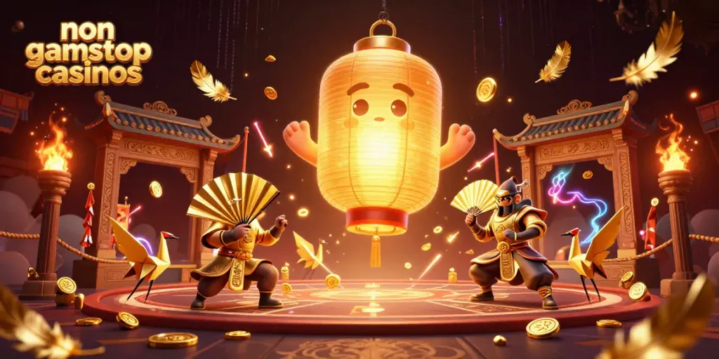 Engage with non gamstop casinos as golden lantern spirit leads fortune games with vibrant animation.