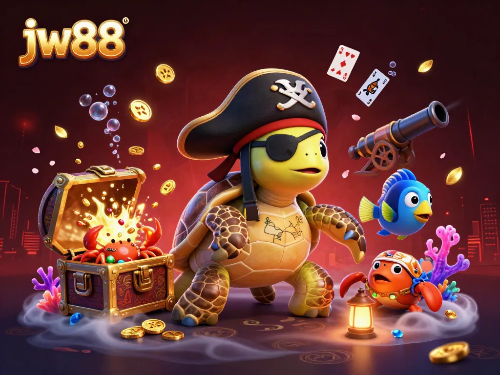 Engage in thrilling gameplay experiences with jw88 featuring vibrant casino elements and dynamic underwater scene.