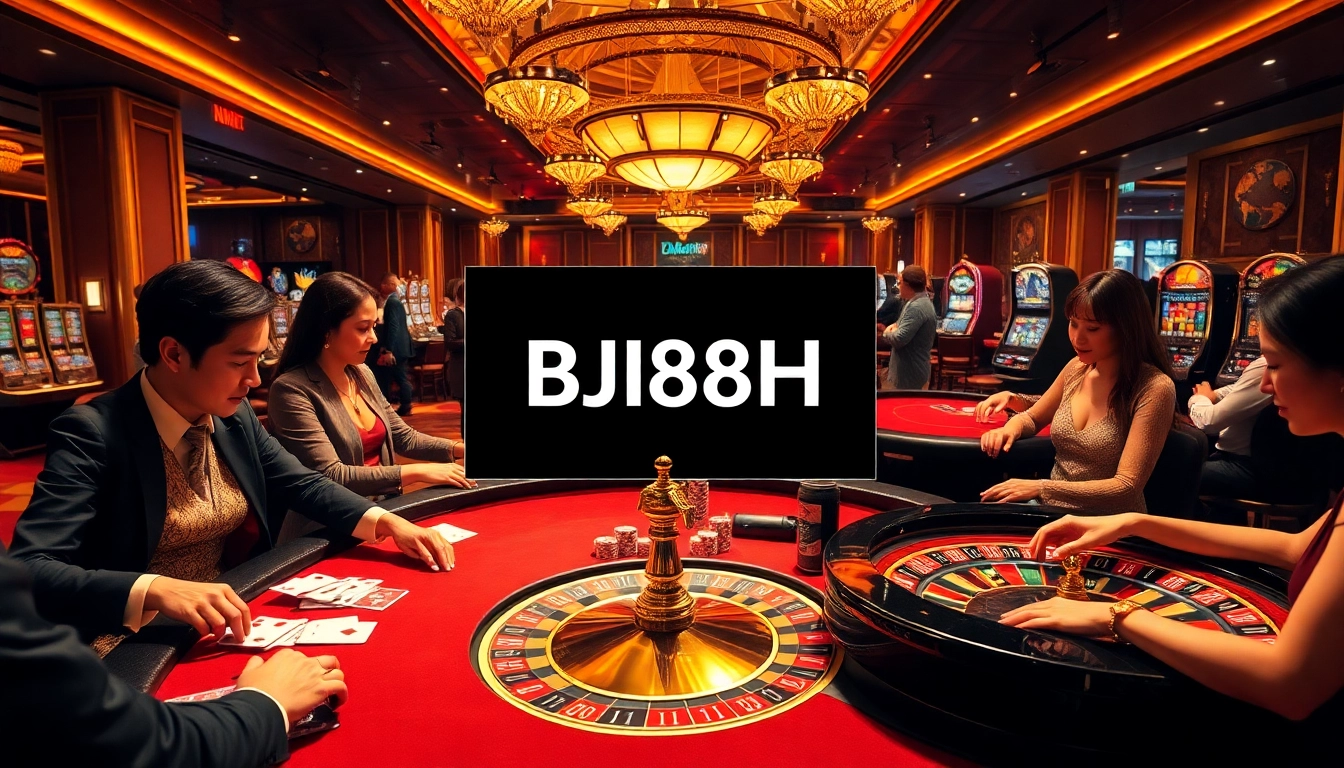 Experience the thrill of online gaming at https://bj88h.org/ with vibrant casino action and betting excitement.