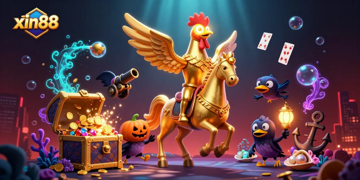 Experience thrilling excitement at xin88, where magic meets digital gambling in a vibrant casino.