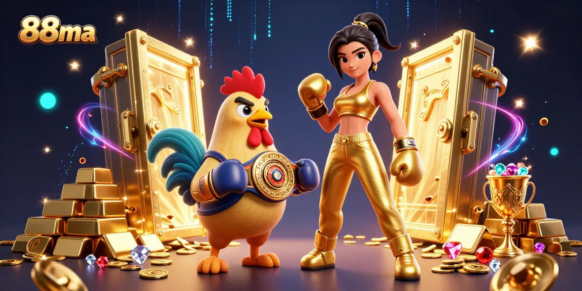 Experience the thrill of winning at 88ma with luxurious gold treasures and high-stakes gaming