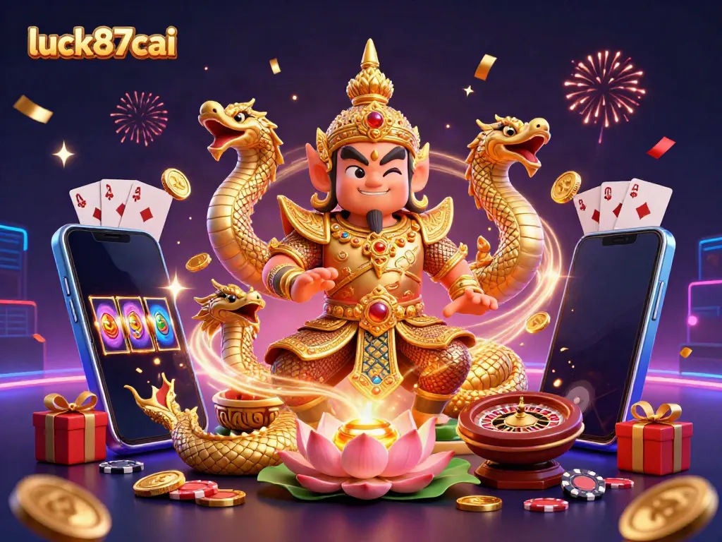 Engage with the exciting slots at luck87cai featuring vibrant gaming themes and dynamic rewards.