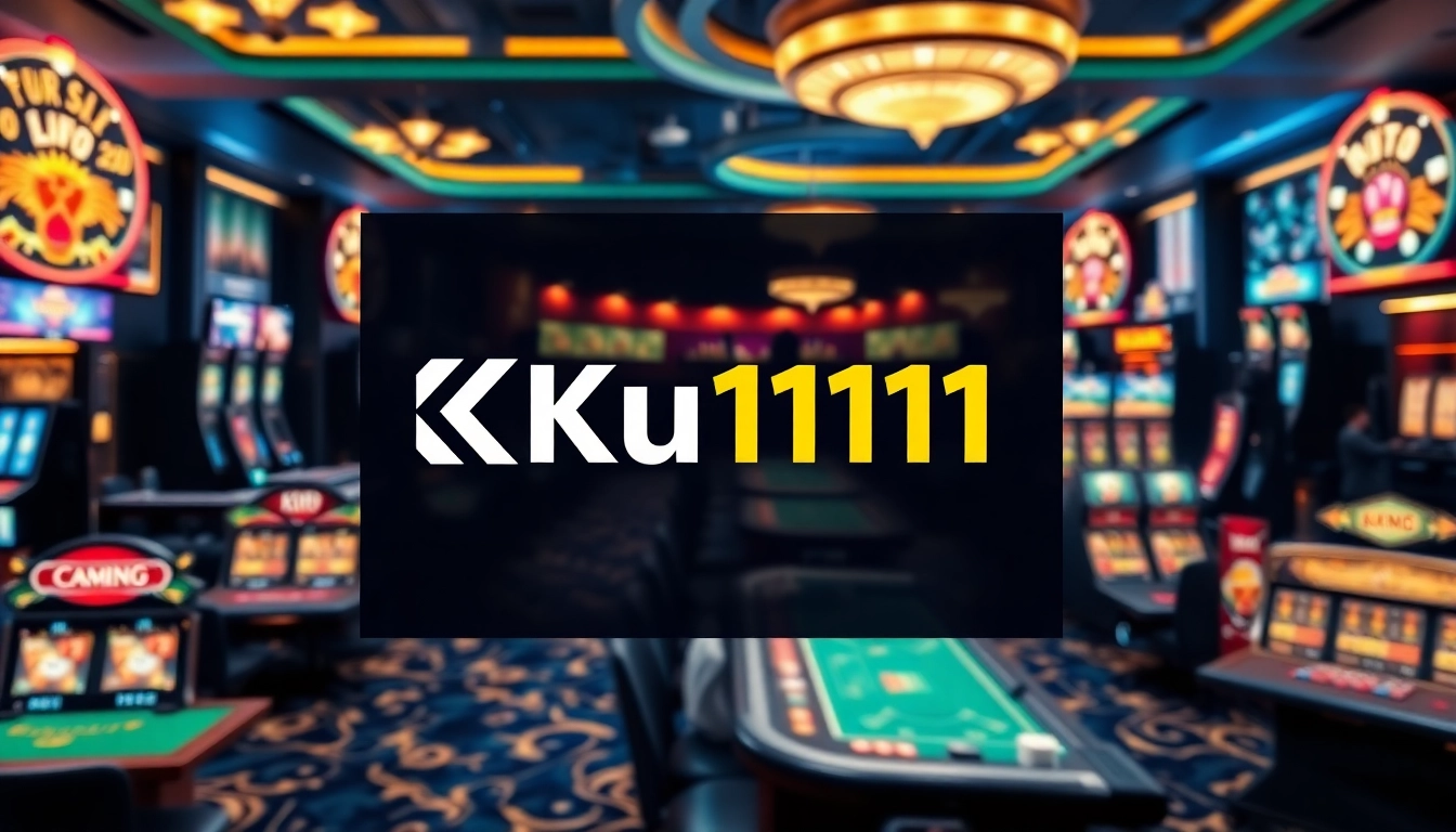 Immersive gaming experience at Ku1111 online casino platform with vibrant atmosphere and engaging gameplay.