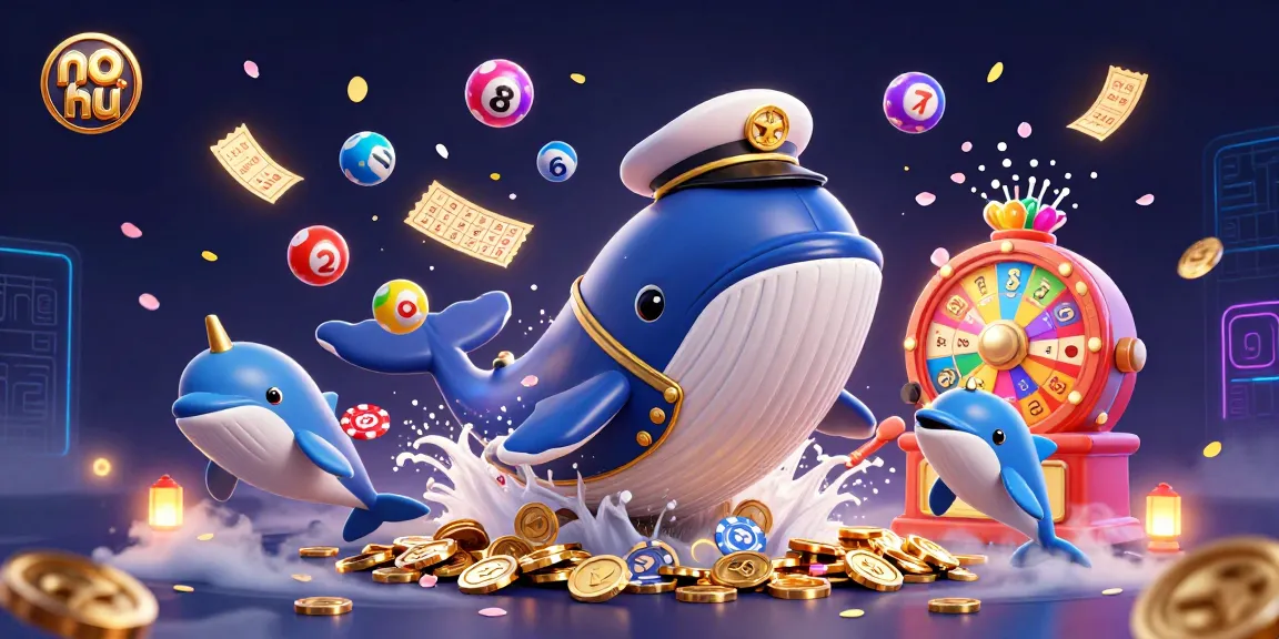 No hu offers a vibrant gaming experience with playful characters and dynamic elements in an exciting casino scene.