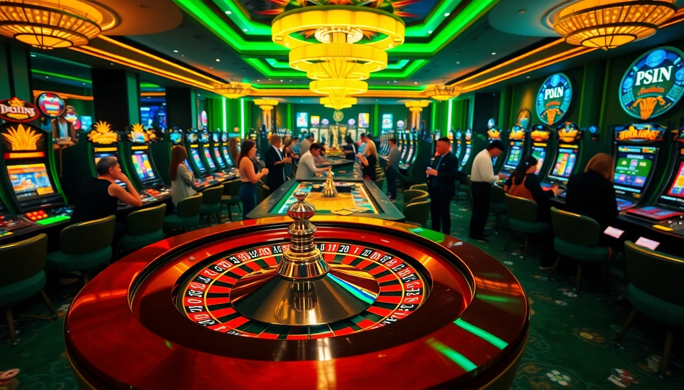 Engaging players place bets at the roulette wheel, highlighting the excitement of https://www.bdtk66.blog/