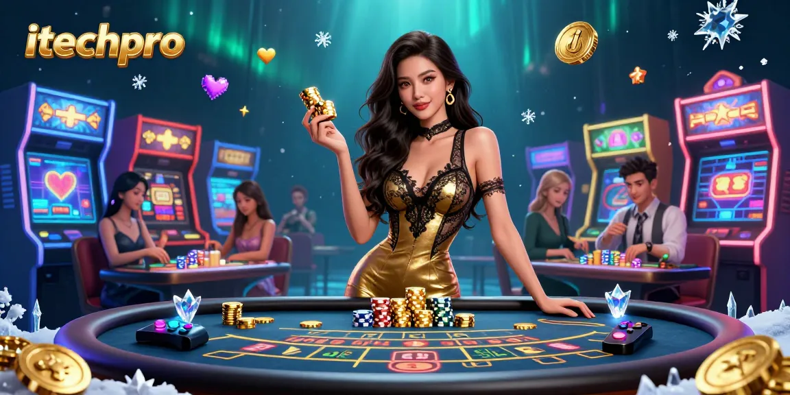 Engage in high-stakes baccarat with itechpro's exclusive casino experience and glamorous atmosphere.