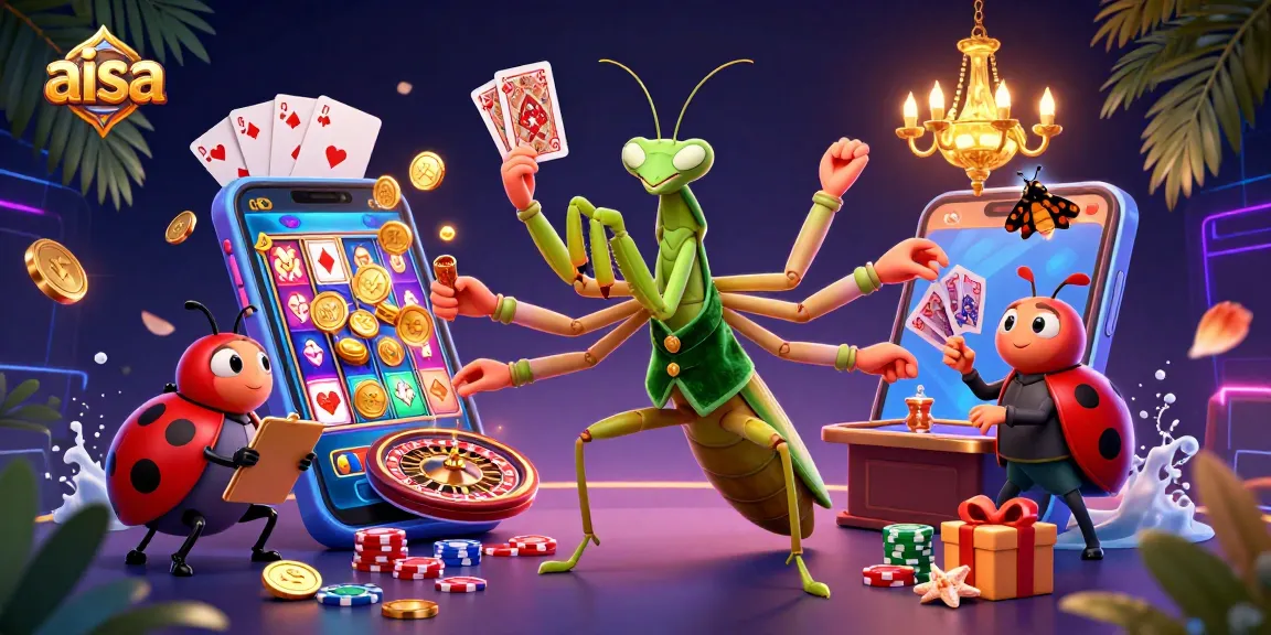 Experience vibrant casino action with aisa's engaging gameplay featuring exciting characters.