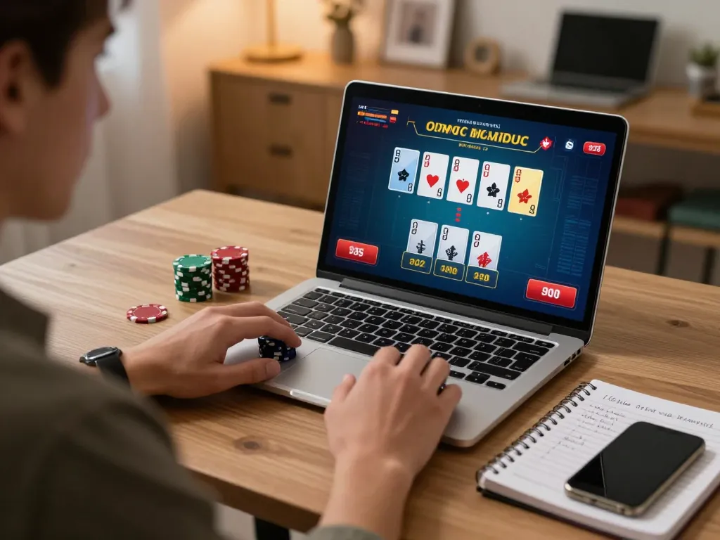 Experience live dealer blackjack on onbet. com with strategic gameplay in a modern home setting.
