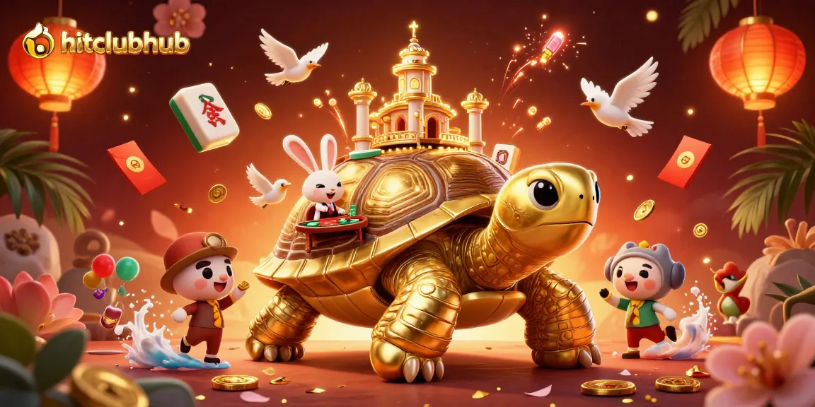 Experience the thrilling ambiance of hitclubhub, where a golden tortoise casino brings luck with every spin.