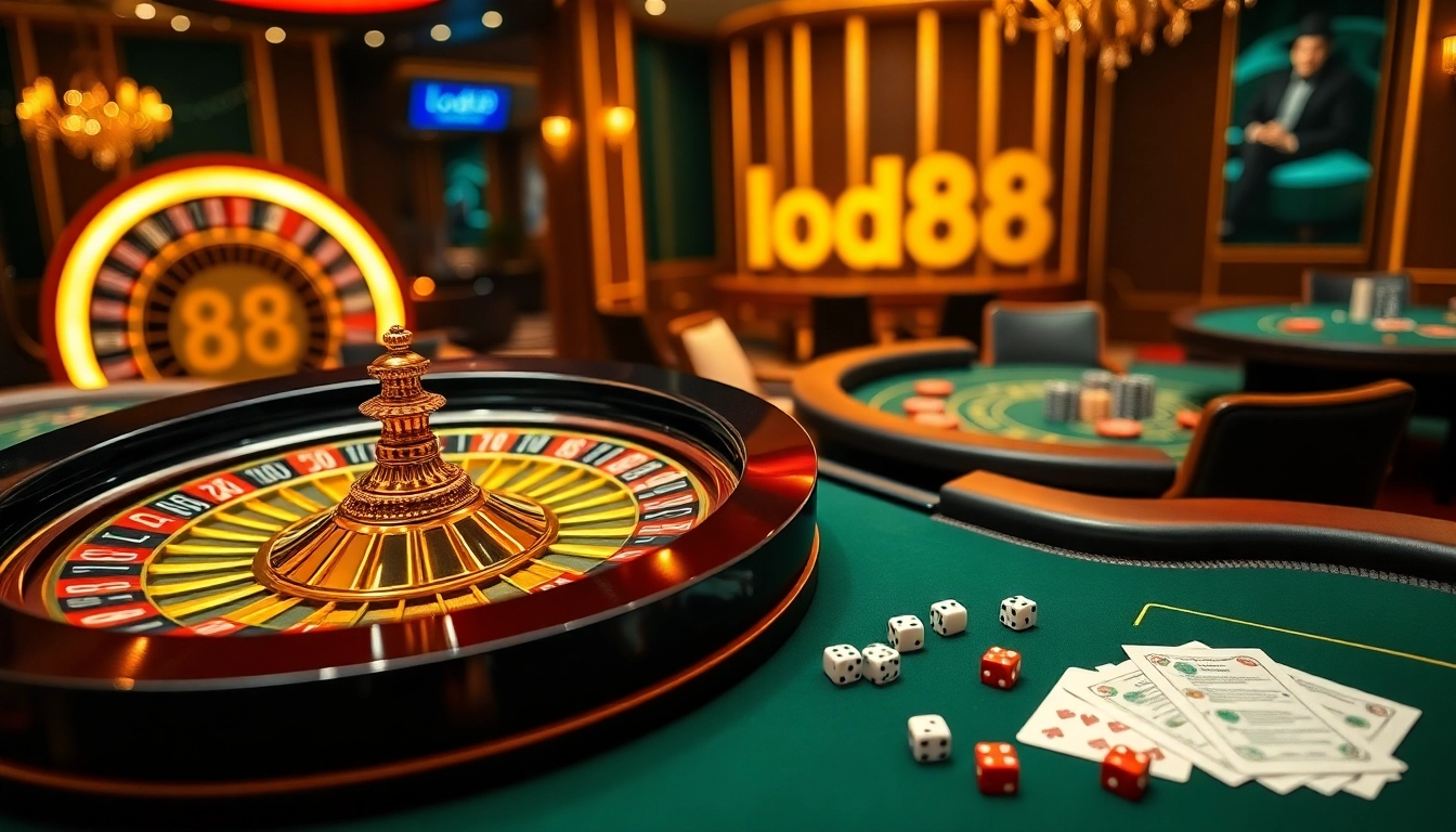 Experience the thrilling excitement at lode88 with engaging online gambling and high-stakes gaming.