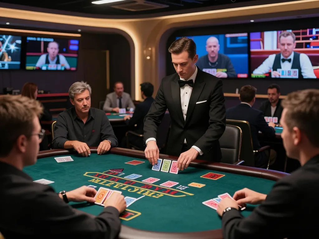 Join the excitement at Trang chủ 8LIVE with a live dealer blackjack game, offering strategic gameplay.