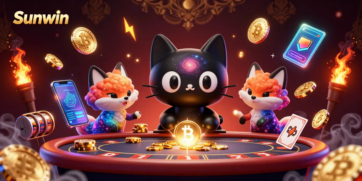 Sunwin engages players in a vibrant cosmic casino with dynamic gaming elements and stunning visual detail.