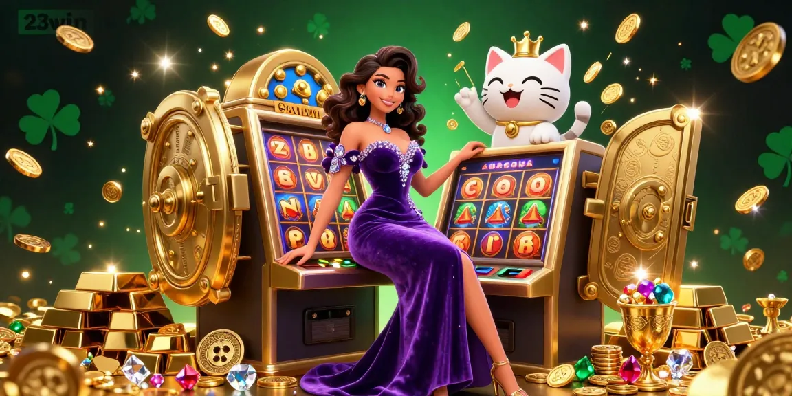 Spin the reels at 23win with exciting jackpots and glittering treasures.