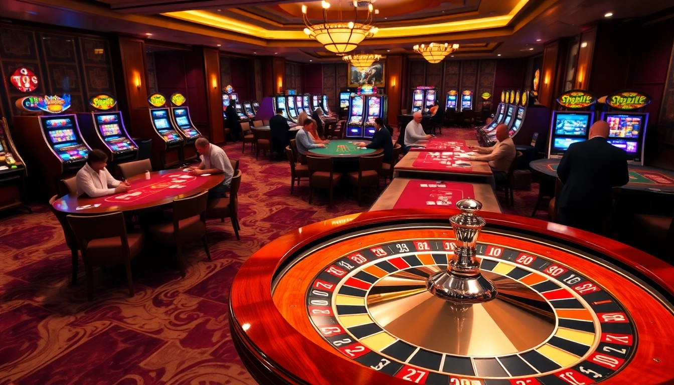 BL555 roulette table showcases luxury and excitement in a lively casino scene.