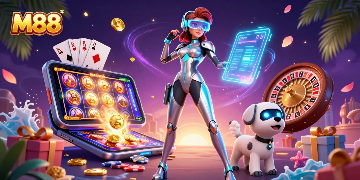 M88 engages players in dynamic online gambling with stunning visuals, slot games, and rich casino elements.