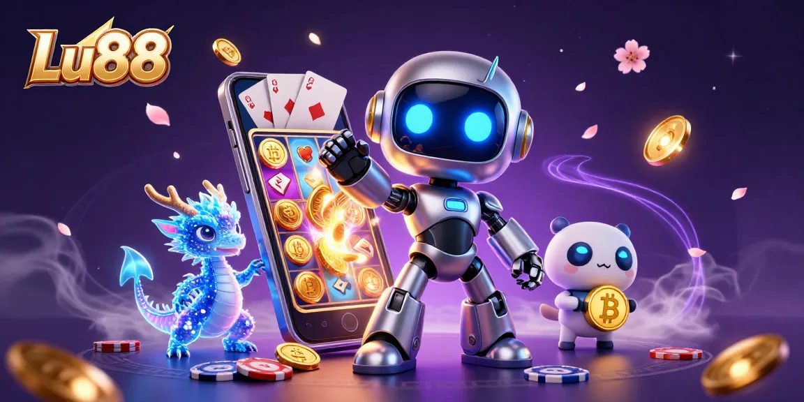 Engage with Lu88's vibrant casino world featuring dynamic game elements and innovative characters.