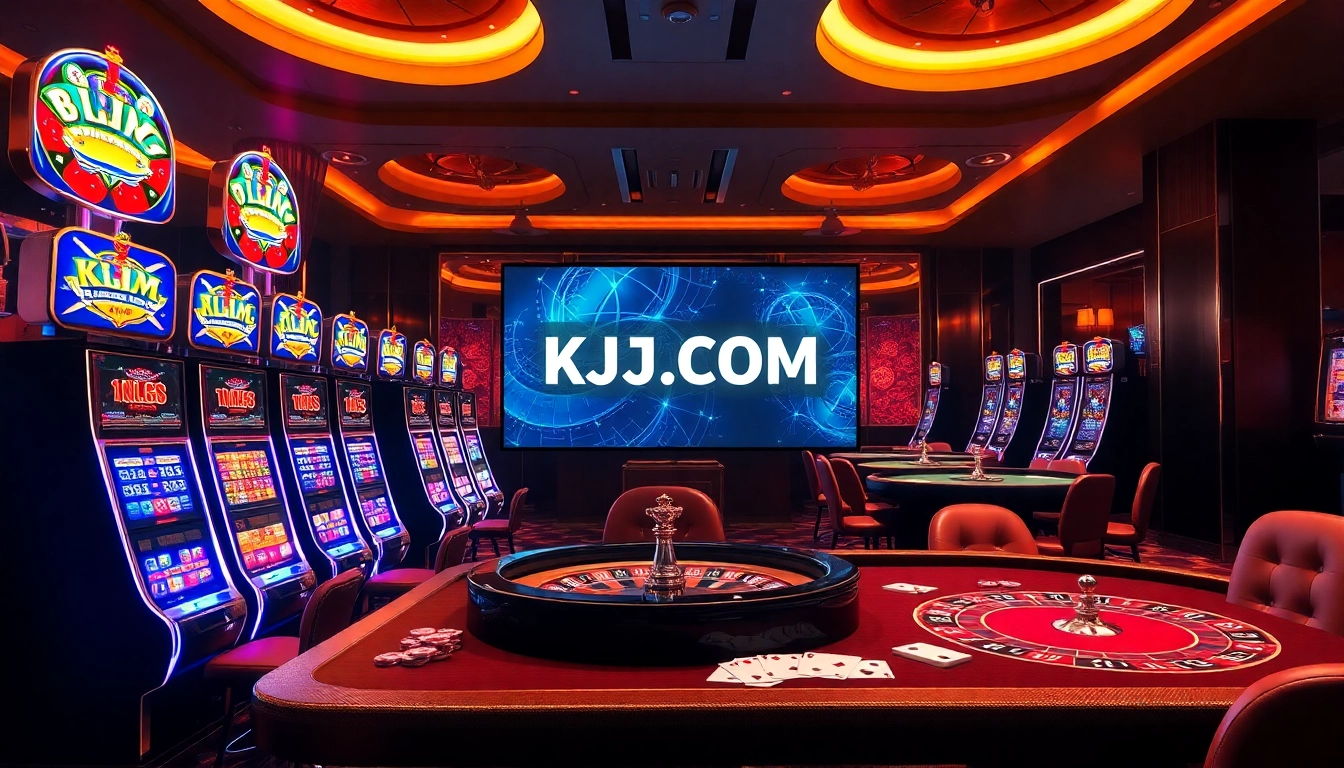 Bet on KJC COM with vibrant casino games and luxurious environments.