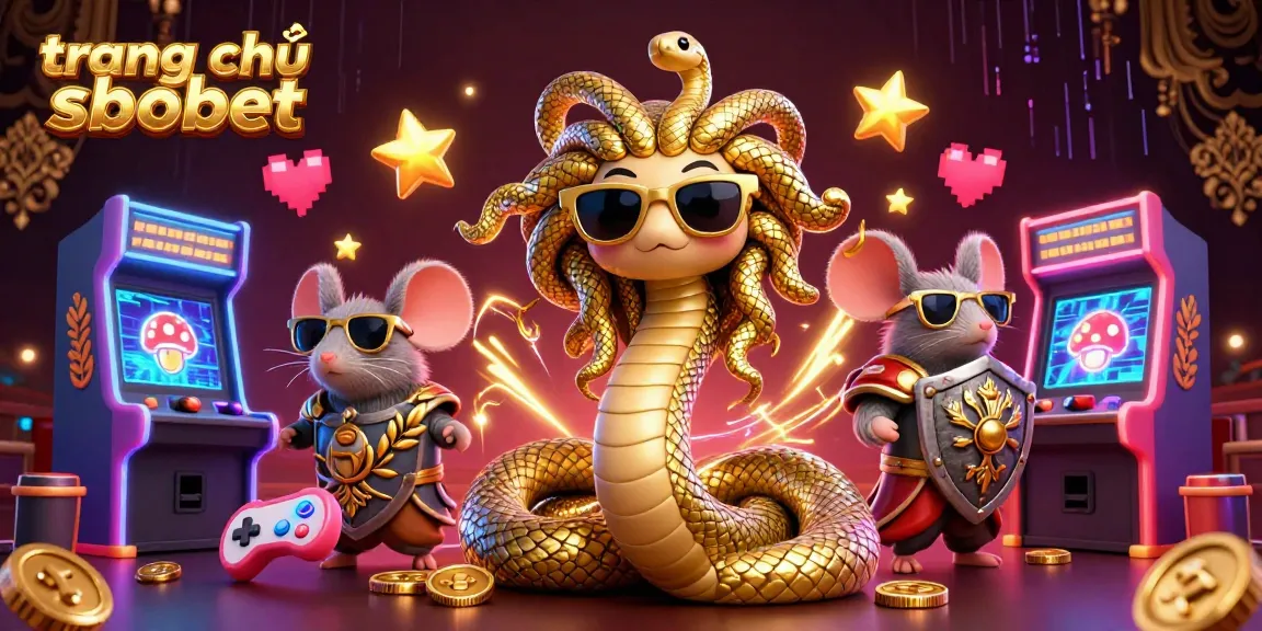 Experience gaming thrills at trang chủ sbobet with vibrant characters and casino game elements.