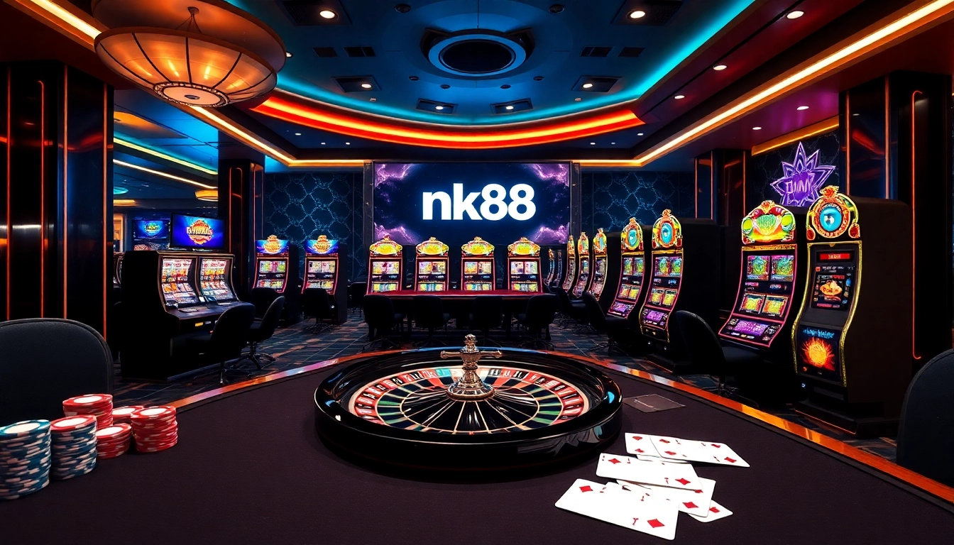 Experience excitement at trang chủ nk88 with vibrant casino elements and gaming interfaces.
