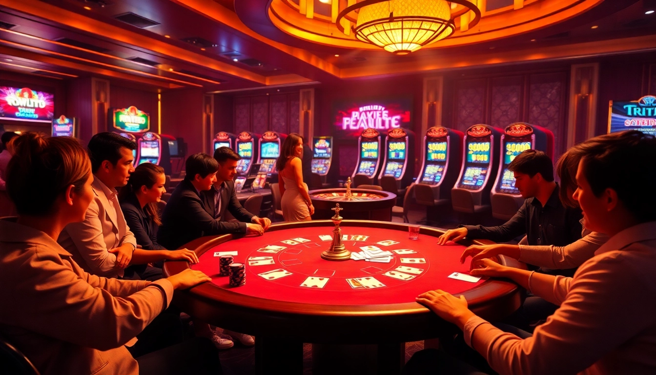 Experience thrilling gambling with poker and roulette at https://888vv.co.com/ in a luxurious casino setting.