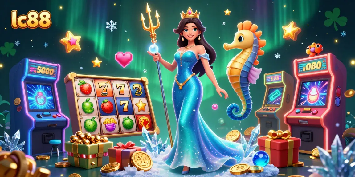 Experience exceptional gaming thrills with lc88's vibrant 3D casino scene, featuring jewel-drenched adventures.