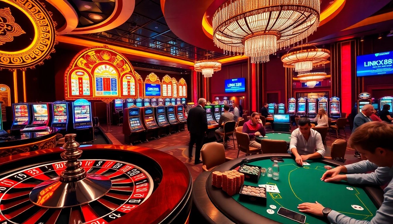 Experience the vibrant atmosphere of the casino at link xx88 with exciting games and thrilling action.
