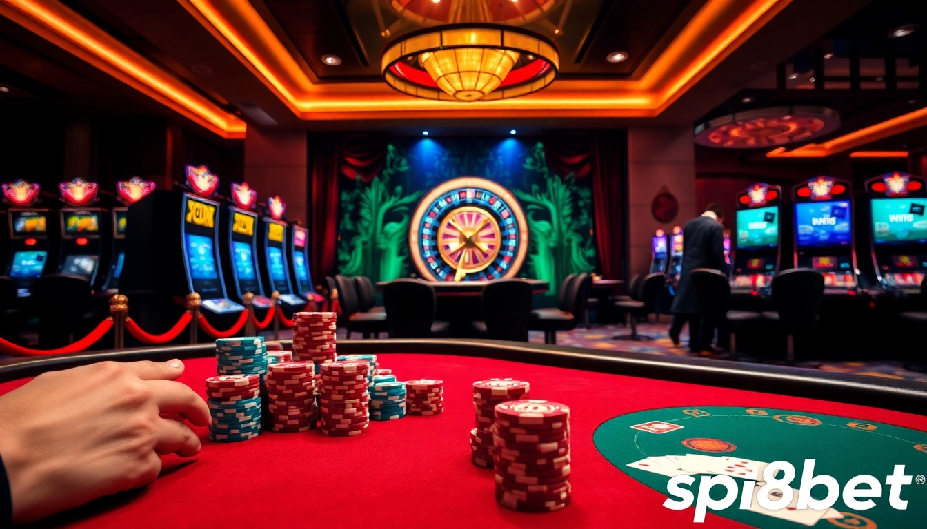 Experience the excitement of sp8bet with lively casino games and a professional atmosphere.