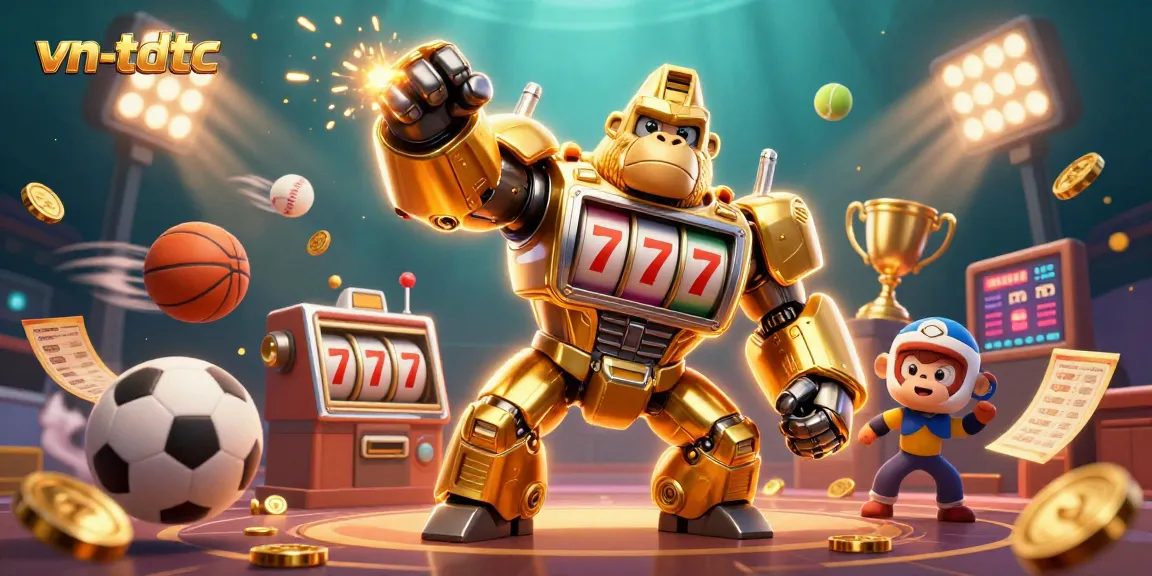 Engage with the vn-tdtc sports betting scene featuring characters and dynamic elements in action.