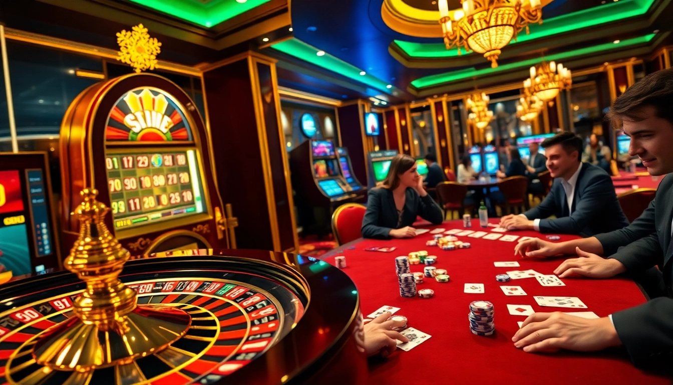 Experience the excitement of GG88 with vibrant casino gaming tables and dynamic poker action.
