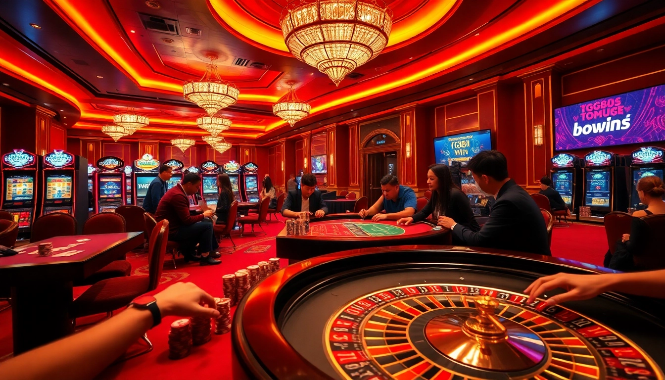 Experience the excitement of tg88 win at a luxurious casino with vibrant games and thrilling players.