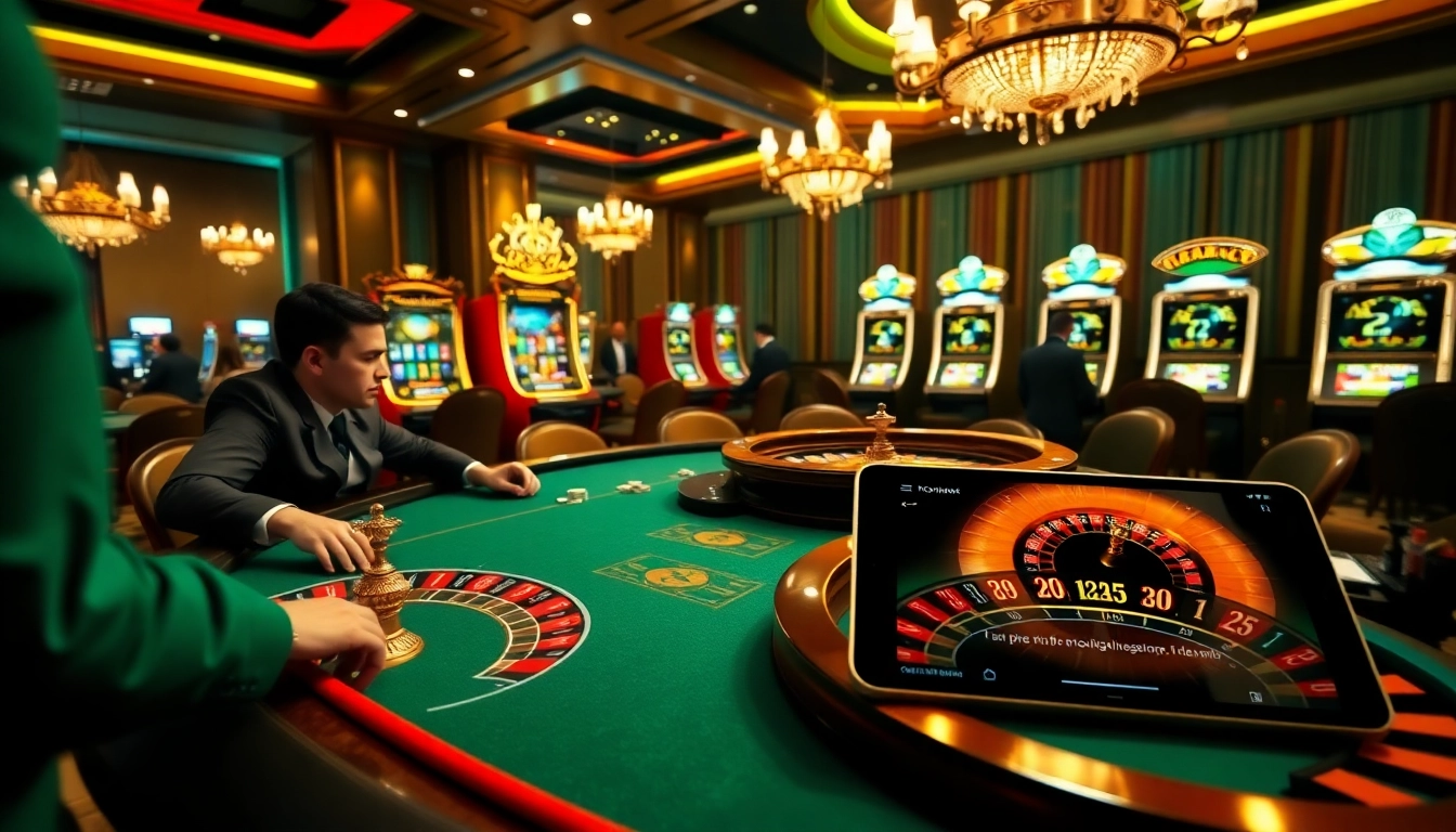 Players enjoying a sophisticated poker game at https://f8beta2.support/, highlighting excitement and luxury.